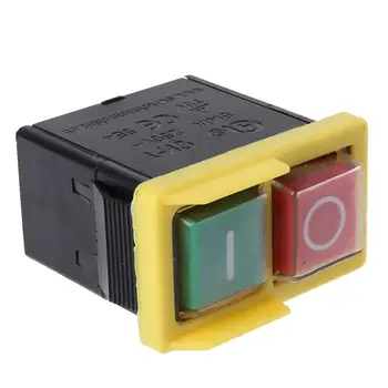 AC 250V 6A Waterproof Electromagnetic Pushbutton Machine Saw Cutter Drill On Off Switches Control Box Switches Electromagnetic
AC 250V 6A Waterproof Electromagnetic Pushbutton Machine Saw Cutter Drill On Off Switches Control Box Switches Electromagnetic