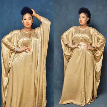 African Design Silk Dashiki Dress Muslim Abaya Length 150cm Print Bat Sleeve Fairy Maxi Robe Gowns Broder Riche Sexy Lady Party
African Design Silk Dashiki Dress Muslim Abaya Length 150cm Print Bat Sleeve Fairy Maxi Robe Gowns Broder Riche Sexy Lady Party