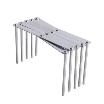 Telescopic Tableware Draining Rack Folding Stainless Steel Flatware Display Organizer Kitchen Storage Shelf for Home
Telescopic Tableware Draining Rack Folding Stainless Steel Flatware Display Organizer Kitchen Storage Shelf for Home