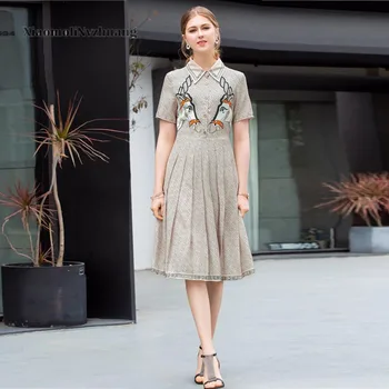 Xiaomoli A pair of horse head series retro printing light yellow short sleeve waist closing dress 2020 new summer fashion lady
Xiaomoli A pair of horse head series retro printing light yellow short sleeve waist closing dress 2020 new summer fashion lady