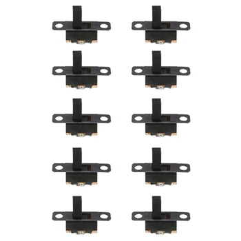 10pcs Black SPDT ON-Off Miniature Slide Switchs Toggle Electronic Component DIY Power Connector Wires Mini Black Switch
10pcs Black SPDT ON-Off Miniature Slide Switchs Toggle Electronic Component DIY Power Connector Wires Mini Black Switch