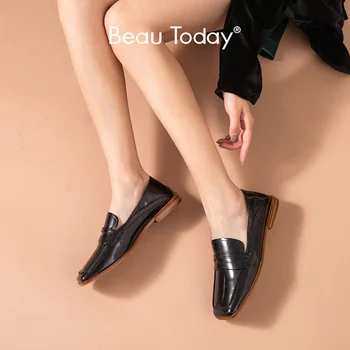 BeauToday Penny Loafers Women Patent Leather Square Toe Slip On Moccasin Flats Spring Autumn Ladies Shoes Handmade 27239
BeauToday Penny Loafers Women Patent Leather Square Toe Slip On Moccasin Flats Spring Autumn Ladies Shoes Handmade 27239