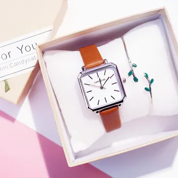 Fashion Women Watches Simple Square Ladies Wrist Watch Leather Band Female Clock Women Quartz Watch Reloj Mujer Relogio Feminino
Fashion Women Watches Simple Square Ladies Wrist Watch Leather Band Female Clock Women Quartz Watch Reloj Mujer Relogio Feminino