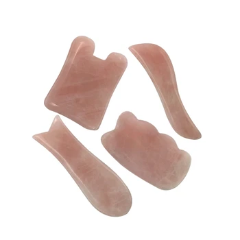 4Pcs/Set Natural Gua Sha Facial Scraping Massage Tool Quartz Jade Board Massager
4Pcs/Set Natural Gua Sha Facial Scraping Massage Tool Quartz Jade Board Massager
