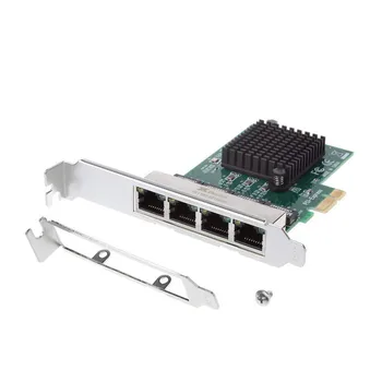 PCI-E X1 X4 X8 X16 4 Port Gigabit Network Card Server 4*RTL8111G Main Control Chip for Windows XP/WIN7/WIN8/WIN8.1/WIN10
PCI-E X1 X4 X8 X16 4 Port Gigabit Network Card Server 4*RTL8111G Main Control Chip for Windows XP/WIN7/WIN8/WIN8.1/WIN10