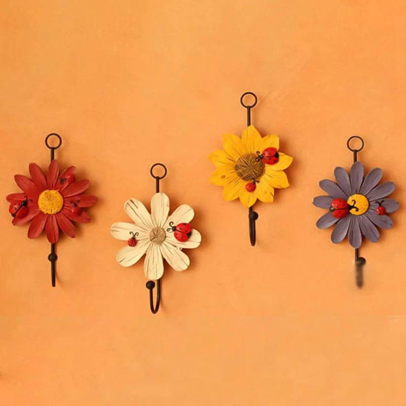 Creative Household Hooks Resin Flower Shape Hangers for Key Hat Towel Wall Hooks Home Decoration
Creative Household Hooks Resin Flower Shape Hangers for Key Hat Towel Wall Hooks Home Decoration