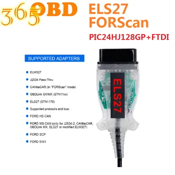 30Pcs ELS27 FORScan V2.3.8 OBD2 USB Scanner Diagnostic Cable Code Reader Tool J2534 FTDI Adapters For Multi-Cars
30Pcs ELS27 FORScan V2.3.8 OBD2 USB Scanner Diagnostic Cable Code Reader Tool J2534 FTDI Adapters For Multi-Cars