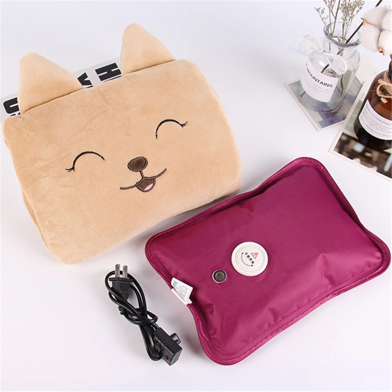 Rechargeable Hot Water Bottle With Removable Fleece Cover Cute Cartoon Electric Heating Pad Handwarmer Warm Hand Bags ZK57
Rechargeable Hot Water Bottle With Removable Fleece Cover Cute Cartoon Electric Heating Pad Handwarmer Warm Hand Bags ZK57