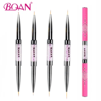 BQAN 1 Pc Dual-ended Nail Art Liner Drawing Painting Brush Manicure Art Tool Nail Art Pencil Pen 5 mm/ 7 mm/ 6 mm/ 9 mm/ 11 mm 
BQAN 1 Pc Dual-ended Nail Art Liner Drawing Painting Brush Manicure Art Tool Nail Art Pencil Pen 5 mm/ 7 mm/ 6 mm/ 9 mm/ 11 mm