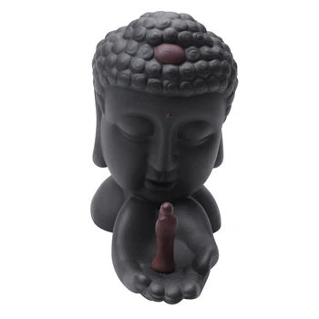 Incense Burner Ceramics The Litter Monk Buddha Censer Backflow Incense Burner For Home Teahouse Decor
Incense Burner Ceramics The Litter Monk Buddha Censer Backflow Incense Burner For Home Teahouse Decor