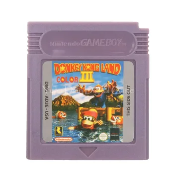 For Nintendo GBC Video Game Cartridge Console Card Donke Kong Land Color 3 English Language Version
For Nintendo GBC Video Game Cartridge Console Card Donke Kong Land Color 3 English Language Version