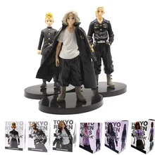 

Anime Action Tokyo Revengers Figures Hanagaki Takemichi Ryuguji Ken Baji Keisuke Matsuno Chifuyu Anime Figure Collectile Toys