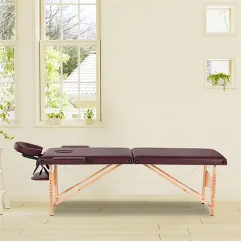 Folding Portable Beech Leg Beauty Massage Table 60CM Wide Adjustable Height Wine Red ship from US drop shipping
Folding Portable Beech Leg Beauty Massage Table 60CM Wide Adjustable Height Wine Red ship from US drop shipping