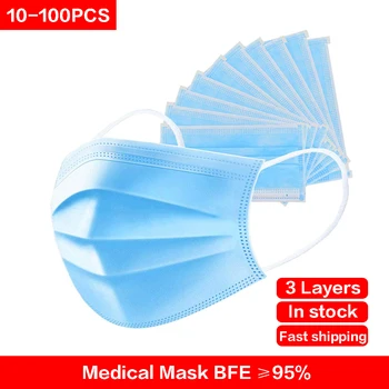 Disposable Face Mask PM2.5 Dust Masks Germ Protection Mouth Mask Anti-virus Masks 3-layers include Melt spray mask
Disposable Face Mask PM2.5 Dust Masks Germ Protection Mouth Mask Anti-virus Masks 3-layers include Melt spray mask
