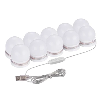 Usb Powered Dimmable 10w Bulb Led Makeup Mirror Light Led Vanity Lights 3 Color Lighting Modes Dressing Table Mirror L
Usb Powered Dimmable 10w Bulb Led Makeup Mirror Light Led Vanity Lights 3 Color Lighting Modes Dressing Table Mirror L