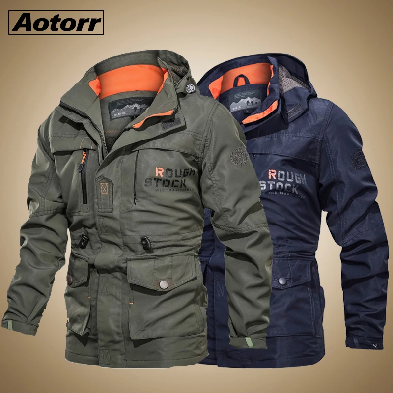 2019 Bomber Jacket Men Autumn Winter Multi-pocket Waterproof Military Tactical Jacket Windbreaker Men Parkas Outdoor Stormwear
2019 Bomber Jacket Men Autumn Winter Multi-pocket Waterproof Military Tactical Jacket Windbreaker Men Parkas Outdoor Stormwear