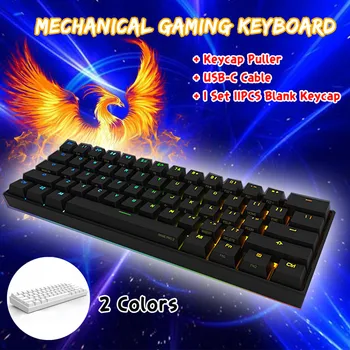 Anne Pro2 Portable Mechanical Keyboard 60% NKRO bluetooth Type-C RGB 61 Key Gaming Keyboard Red Black White Kailh Box Switch
Anne Pro2 Portable Mechanical Keyboard 60% NKRO bluetooth Type-C RGB 61 Key Gaming Keyboard Red Black White Kailh Box Switch