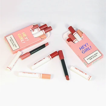 Hey! Girl 4 Colors Cigarette Lipstick Loading Velvet Matte Long Lasting Waterproof Lipstick Fog Surface Sexy Lipstick TSLM1
Hey! Girl 4 Colors Cigarette Lipstick Loading Velvet Matte Long Lasting Waterproof Lipstick Fog Surface Sexy Lipstick TSLM1