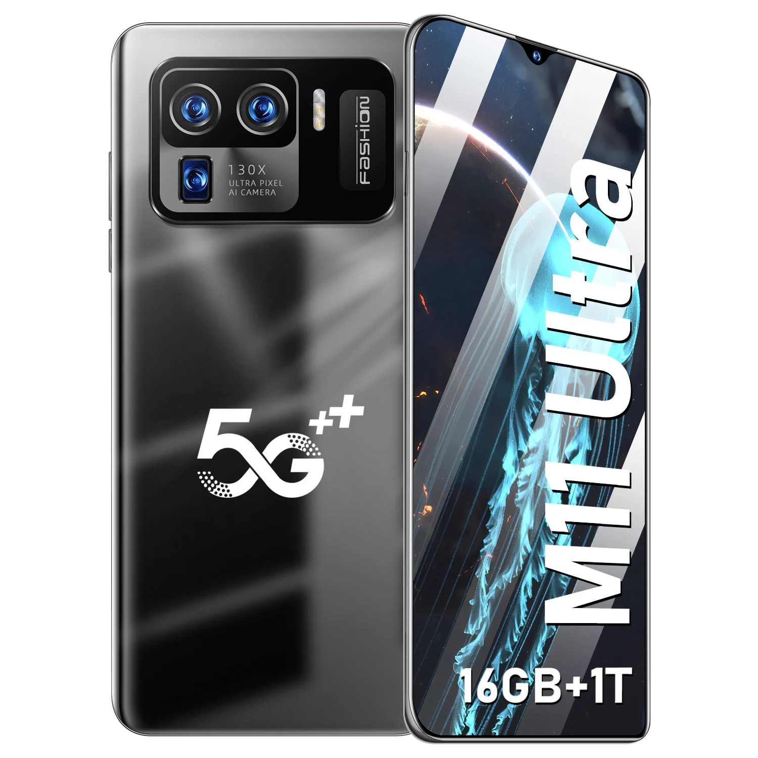 Смартфон глобальная версия M11 Ultra Qualcomm 888 72 МП 4K HD 16 ГБ 1 ТБ 6 7 дюйма 6800 мА · ч