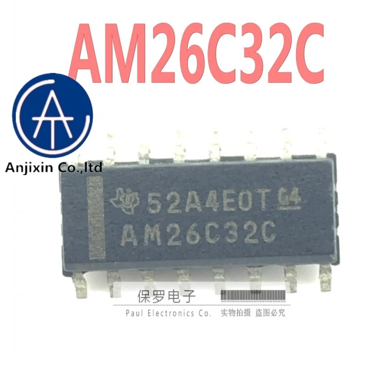 10 шт. 100% оригинальная и новая линия привода трансивер AM26C32C AM26C32CDR лапками углублением SOP-16 в наличии
10 шт. 100% оригинальная и новая линия привода трансивер AM26C32C AM26C32CDR лапками углублением SOP-16 в наличии