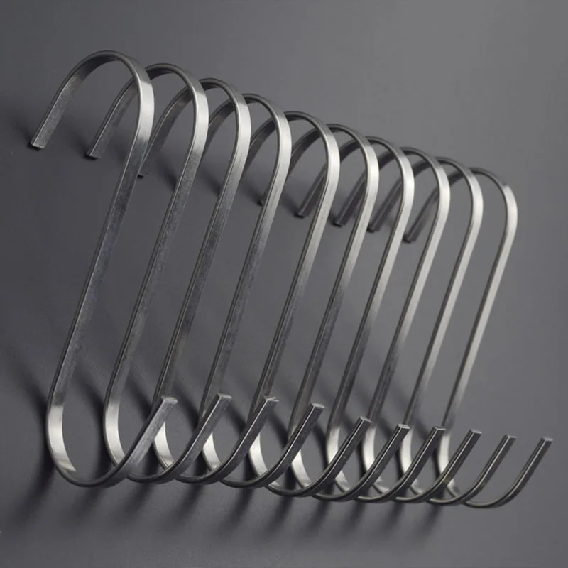 DHL Бесплатная доставка! Новинка, 500 шт., тяжелые S-образные крючки из нержавеющей стали 304, вешалки для ванной комнаты, кухонная утварь, сковорода, держатель для кастрюль, крючки
DHL Бесплатная доставка! Новинка, 500 шт., тяжелые S-образные крючки из нержавеющей стали 304, вешалки для ванной комнаты, кухонная утварь, сковорода, держатель для кастрюль, крючки