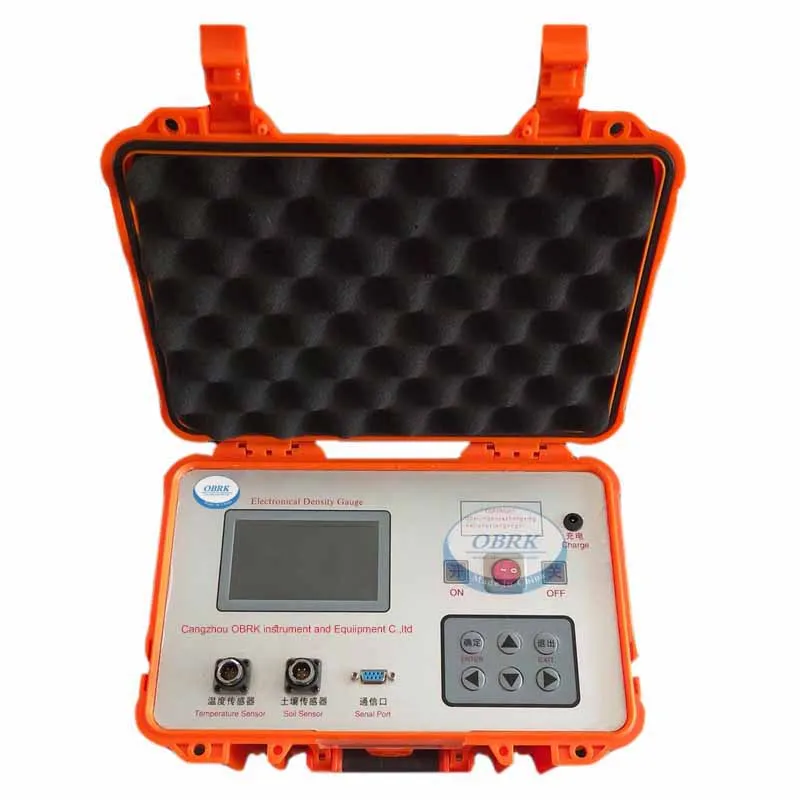 Electronical Density Gauge EDG Portable soil nuclear Density Testing Equipment Soil Non-unclear Density Gauge
Electronical Density Gauge EDG Portable soil nuclear Density Testing Equipment Soil Non-unclear Density Gauge