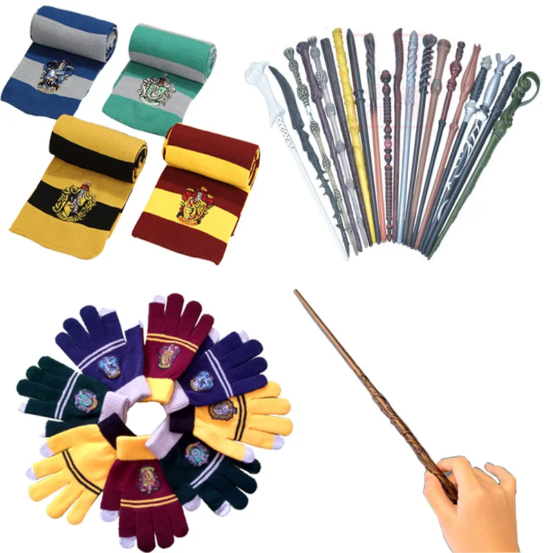 Potters Magic Wands Cosplay Harried Dumbledore Voldmort Snape Metal/Iron Core Christmas Gift Magic Wand