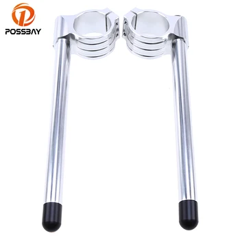 POSSBAY Chrome 50MM Universal Racing Adjustable Motorcycle Clip on Handlebar Fork Tube For Honda Kawasaki Yamaha Scooter Handle
POSSBAY Chrome 50MM Universal Racing Adjustable Motorcycle Clip on Handlebar Fork Tube For Honda Kawasaki Yamaha Scooter Handle