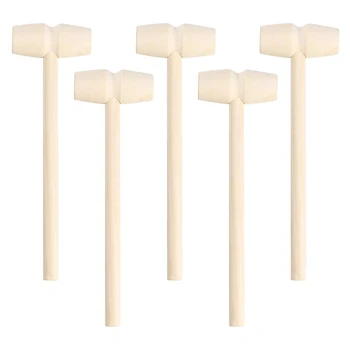 20 Pieces Mini Wooden Hammer Beat Toy Cute Beat Gear Toy Boy Girl Promote Baby's Hand Eye Coordination
20 Pieces Mini Wooden Hammer Beat Toy Cute Beat Gear Toy Boy Girl Promote Baby's Hand Eye Coordination