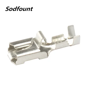 100pcs H62 brass tinned 6.3mm automotive terminal Automotive connector female terminal DJ624-D6.3B
100pcs H62 brass tinned 6.3mm automotive terminal Automotive connector female terminal DJ624-D6.3B