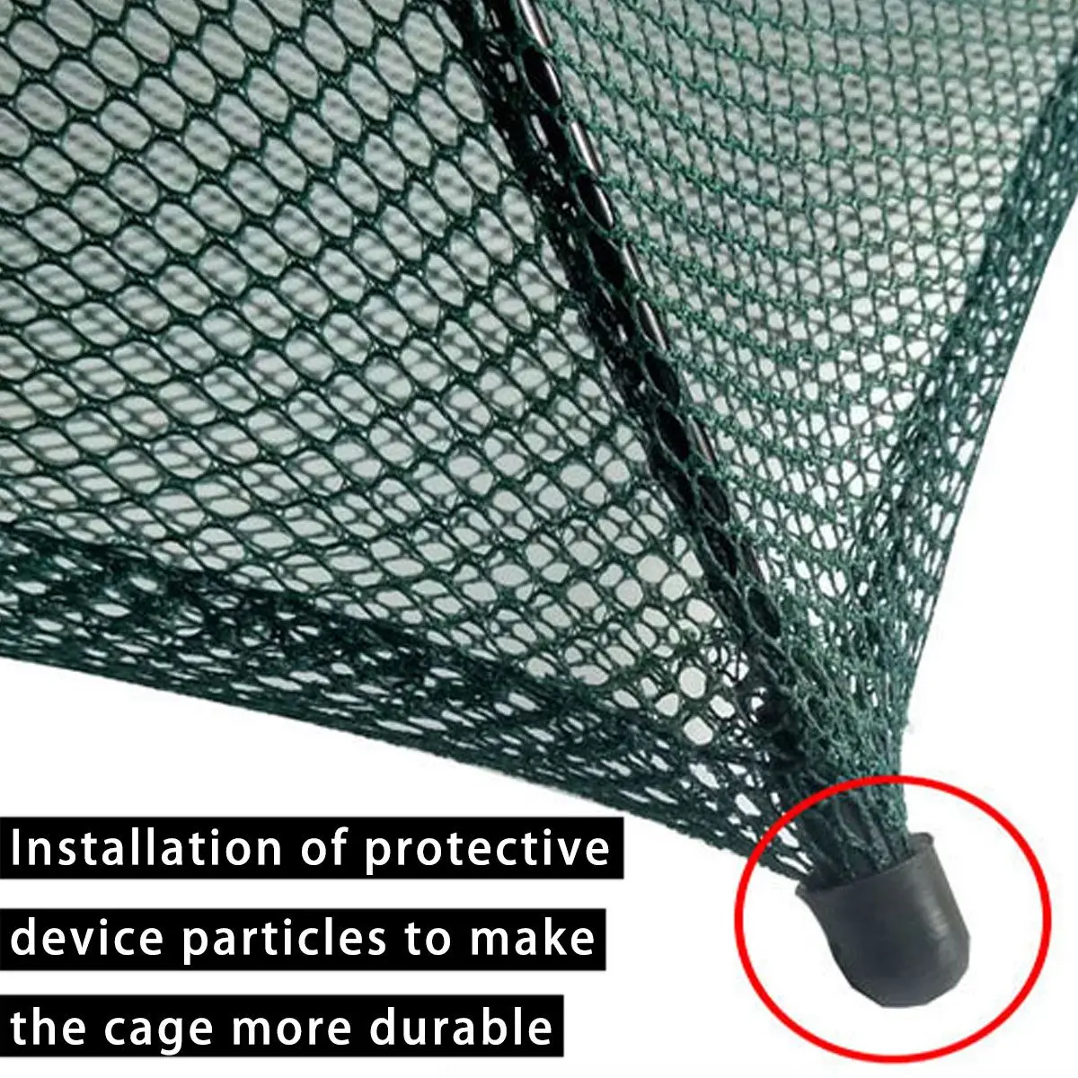 Strengthened 4-20 Holes Automatic Fishing Net Shrimp Cage Nylon Foldable Crab Fish Trap Cast Net Cast Folding Fishing Network Strengthened 4-20 Holes Automatic Fishing Net Shrimp Cage Nylon Foldable Crab Fish Trap Cast Net Cast Folding Fishing Network