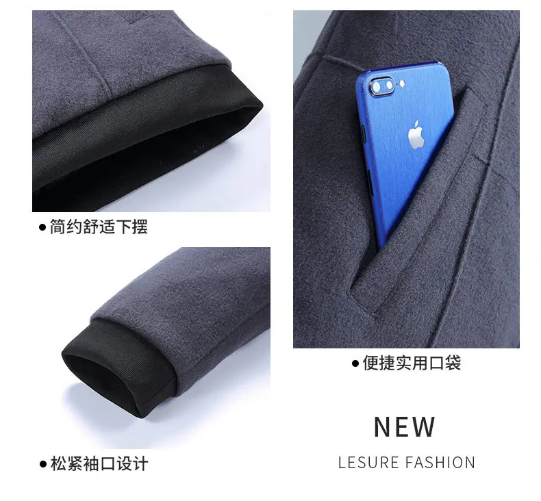 Autumn Winter Male Jackets Men Fleece Casual Suede Jacket Men Coats Quality Fur Padded Jacket Outwear Brand MuLS Plus Size L-5XL 06