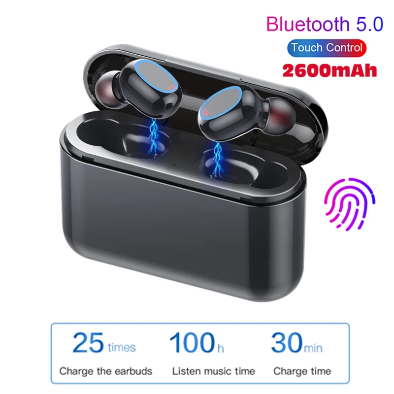 Touch TWS True Wireless Earbuds 8D HD Stereo Bluetooth 5.0 Active Noise Canceling Earphones with Power Bank For iPhone huawei
Touch TWS True Wireless Earbuds 8D HD Stereo Bluetooth 5.0 Active Noise Canceling Earphones with Power Bank For iPhone huawei