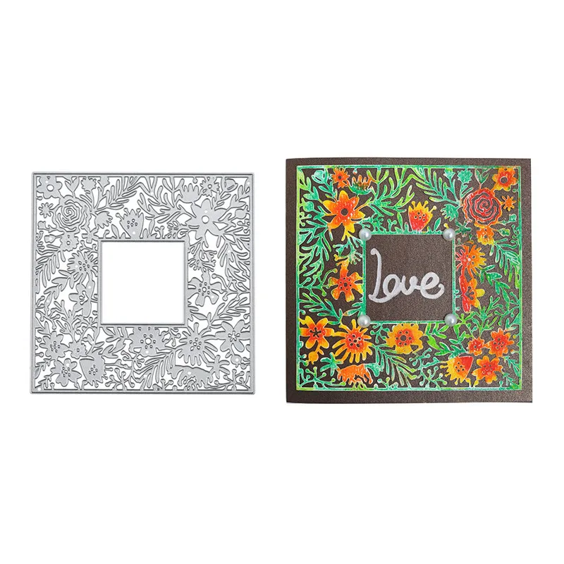 GJCrafts Flower Frame Dies Blossom Album Metal Cutting Dies for Card Making Scrapbooking Die Embossing Cuts Stencil Craft
GJCrafts Flower Frame Dies Blossom Album Metal Cutting Dies for Card Making Scrapbooking Die Embossing Cuts Stencil Craft