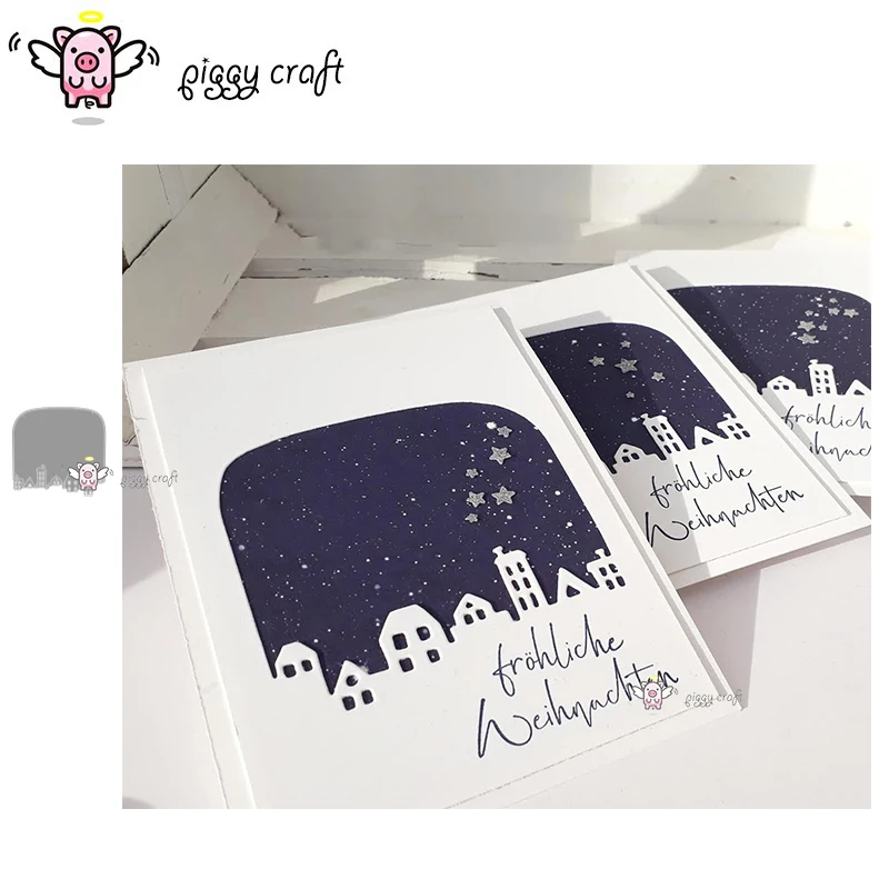 Piggy Craft metal cutting dies cut die mold House card frame Scrapbook paper craft knife mould blade punch stencils dies
Piggy Craft metal cutting dies cut die mold House card frame Scrapbook paper craft knife mould blade punch stencils dies