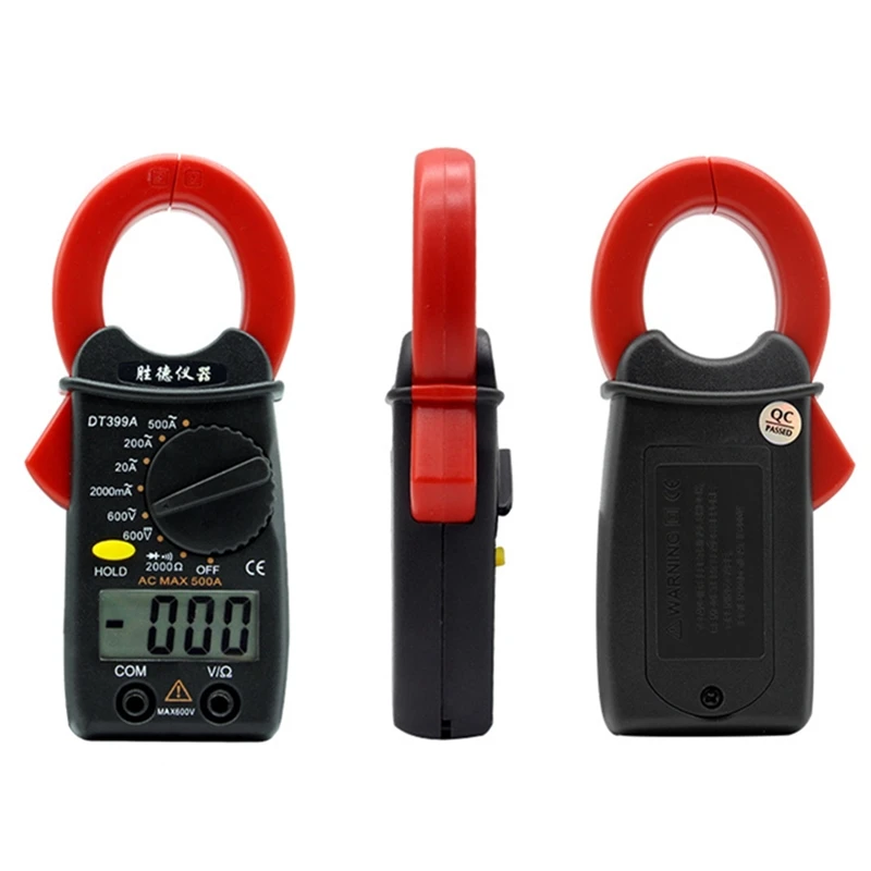 Digital Clamp Meter DT399A Mini Ammeter Clamp Multimeter Small Current Meter Voltage Current Resistance Tester
Digital Clamp Meter DT399A Mini Ammeter Clamp Multimeter Small Current Meter Voltage Current Resistance Tester