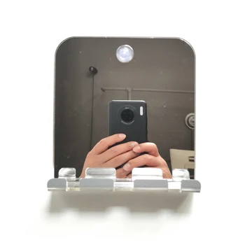 Anti-fog Anti-fall Bathroom Mirror Hanging Razor Toothbrush Mirror Fogless Shower Makeup Mirror For Bathroom Dressing Table
Anti-fog Anti-fall Bathroom Mirror Hanging Razor Toothbrush Mirror Fogless Shower Makeup Mirror For Bathroom Dressing Table