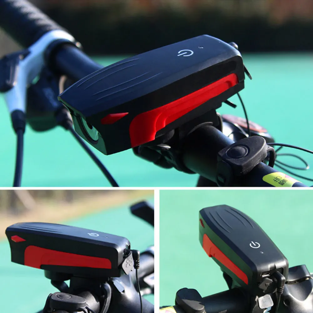 Bicycle Accessories Bike Light with Loud Horn High Brightness USB Rechargeable Bicycle Headlight 5 Lighting Modes
Bicycle Accessories Bike Light with Loud Horn High Brightness USB Rechargeable Bicycle Headlight 5 Lighting Modes