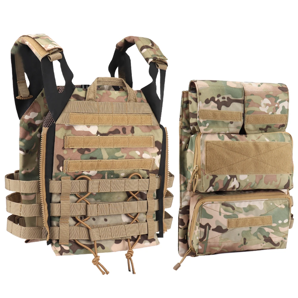 Tactical Military Vest JPC 2.0 Lightweight Body Armor Combat And Zip-on Panel Pouch Hunting Molle Accessories Nylon Airsoft
Tactical Military Vest JPC 2.0 Lightweight Body Armor Combat And Zip-on Panel Pouch Hunting Molle Accessories Nylon Airsoft