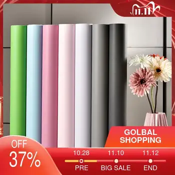 Solid Matt Vinyl self adhesive Wallpaper DIY Waterproof Wall Stickers Home Decor Films Living Room Kitchen Door Poster Dropship
Solid Matt Vinyl self adhesive Wallpaper DIY Waterproof Wall Stickers Home Decor Films Living Room Kitchen Door Poster Dropship