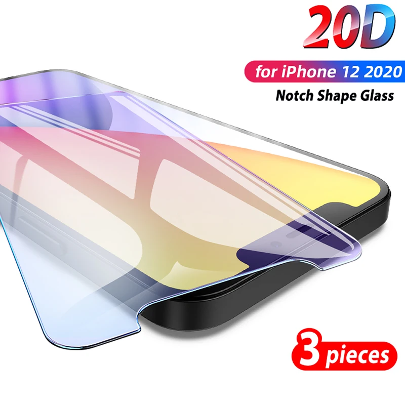 3Pcs Apple iphone12 Tempered Glass Phone Case For iphone 12 Pro Max 12mini Protective shell Accessorie safety film 12pro 2020 5G
3Pcs Apple iphone12 Tempered Glass Phone Case For iphone 12 Pro Max 12mini Protective shell Accessorie safety film 12pro 2020 5G