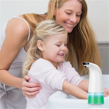 250ml Foam Liquid Dispenser Automatic Soap Dispenser Sensor Touchless Hand Washer Soap Dispenser Pump for Kitchen
250ml Foam Liquid Dispenser Automatic Soap Dispenser Sensor Touchless Hand Washer Soap Dispenser Pump for Kitchen