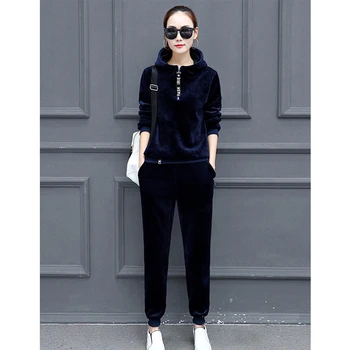 streetwear hoodies and long pants thick velvet 2 two piece set women autumn winter lounge wear warm sweatsuit woman clothes 2019
streetwear hoodies and long pants thick velvet 2 two piece set women autumn winter lounge wear warm sweatsuit woman clothes 2019