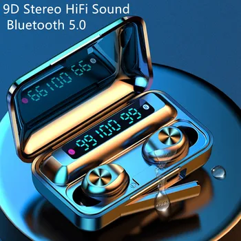 F10 TWS Wireless Bluetooth 5.0 Earphone Sports IP68 Waterproof Earphones Touch control 9D Stereo Headsets with Mic LED display
F10 TWS Wireless Bluetooth 5.0 Earphone Sports IP68 Waterproof Earphones Touch control 9D Stereo Headsets with Mic LED display