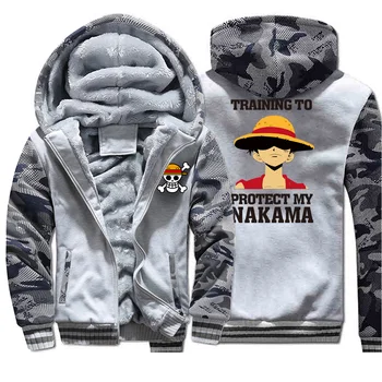 One Piece Luffy Printing Mens Jacket 2019 New Arrival Japanese Anime Pattern Male Coat Winter Thick Camouflage Hoodie Streetwear
One Piece Luffy Printing Mens Jacket 2019 New Arrival Japanese Anime Pattern Male Coat Winter Thick Camouflage Hoodie Streetwear