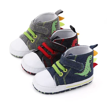 Baby Boys Shoes Breathable Casual Canvas Letter Dinosaur Print Anti-Slip Shoes Sneakers Soft Soled First Walkers Kids Moccasins
Baby Boys Shoes Breathable Casual Canvas Letter Dinosaur Print Anti-Slip Shoes Sneakers Soft Soled First Walkers Kids Moccasins
