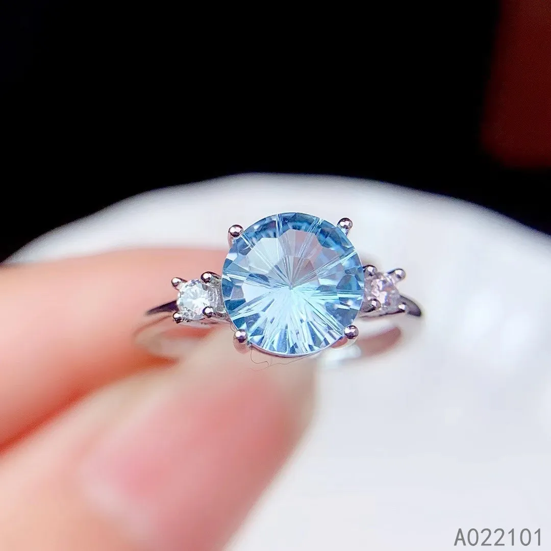 KJJEAXCMY fine jewelry S925 sterling silver inlaid natural blue topaz new girl fashion gemstone ring support test Chinese style
KJJEAXCMY fine jewelry S925 sterling silver inlaid natural blue topaz new girl fashion gemstone ring support test Chinese style