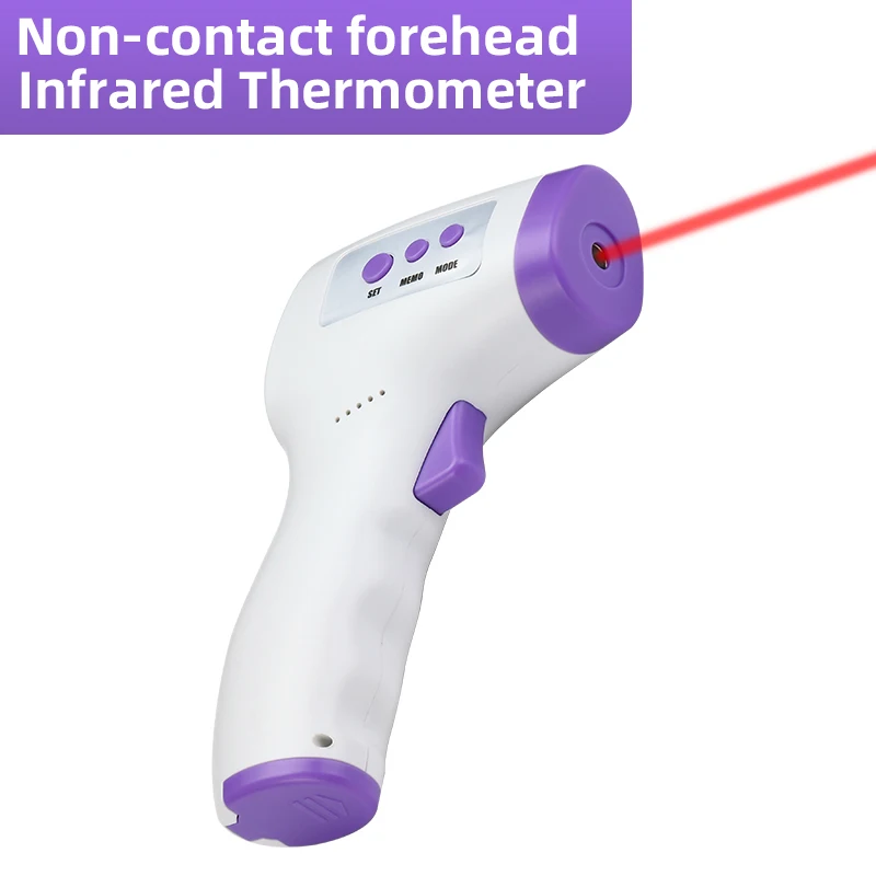 Non-contact Baby/Adult Digital Termomete Infrared Laser Temperature Gun Temperature forehead fever Body Termometro
Non-contact Baby/Adult Digital Termomete Infrared Laser Temperature Gun Temperature forehead fever Body Termometro