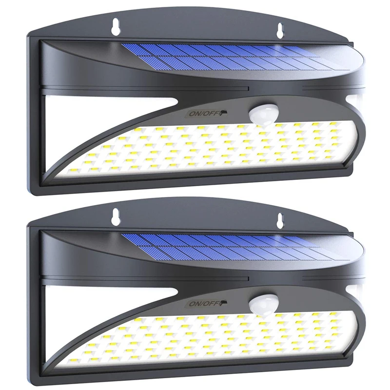 2Pc 100 Led Solar Lights Outdoor Waterproof Motion Sensor Solar Wall Lights Solar Security Light with Wide Angle Illumination fo
2Pc 100 Led Solar Lights Outdoor Waterproof Motion Sensor Solar Wall Lights Solar Security Light with Wide Angle Illumination fo