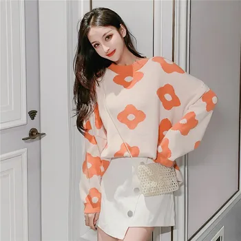 COIGARSAM 4XL Plus Size Knitting blouse women Loose Upset blusas womens tops and blouses Orange Green G955
COIGARSAM 4XL Plus Size Knitting blouse women Loose Upset blusas womens tops and blouses Orange Green G955